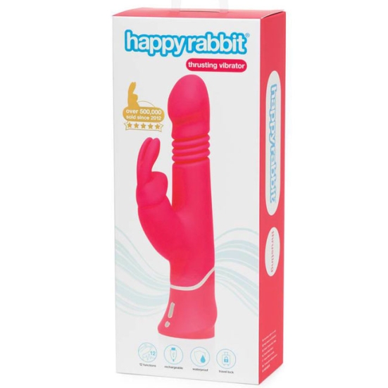 Вибратор Happy Rabbit Thrusting Realistic