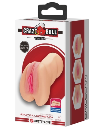 Мастурбатор (вагина-анус) Crazy Bull Caroline