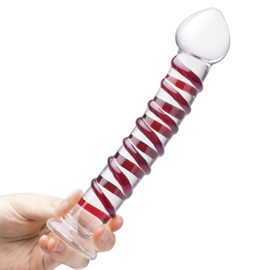 Фаллос из стекла Glas 10&quot; Mr. Swirly
